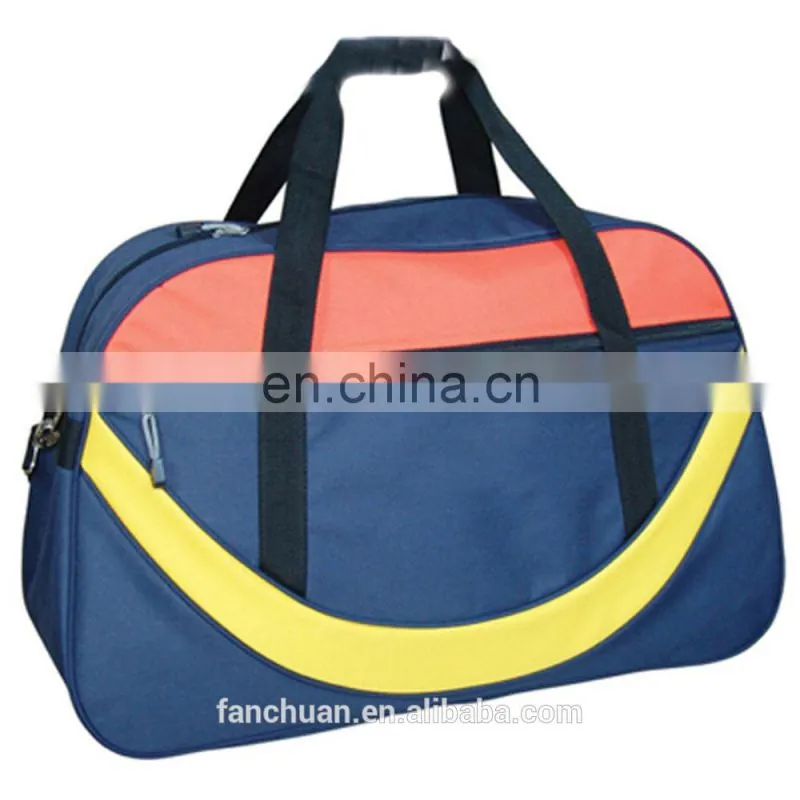 Yiwu Manufacture New Style Polyester Fashion Sports Bag