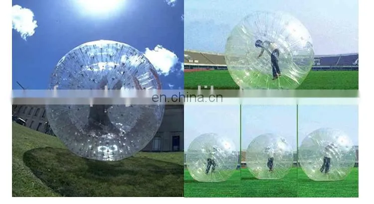 2017high quality pvc/tpu material human size hamster ball cheap inflatable zorb ball grass ball for sale