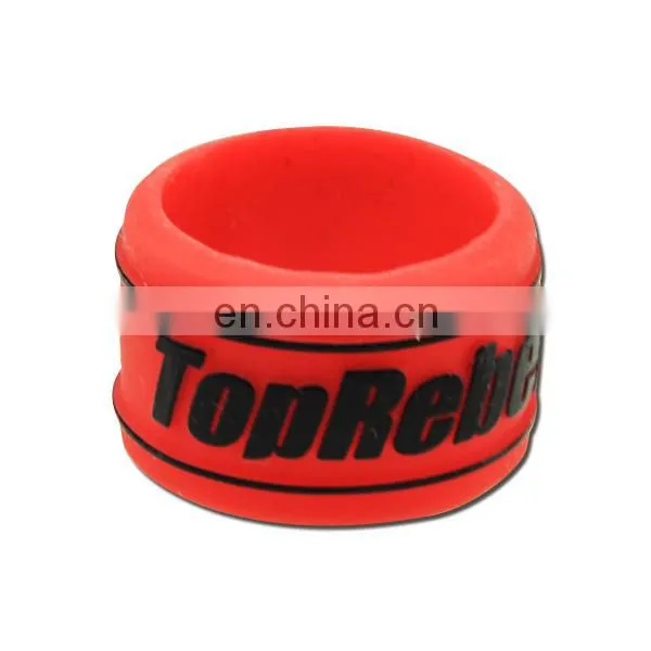 Custom silicone wedding fashion silicone wedding ring silicone wedding ring with logo