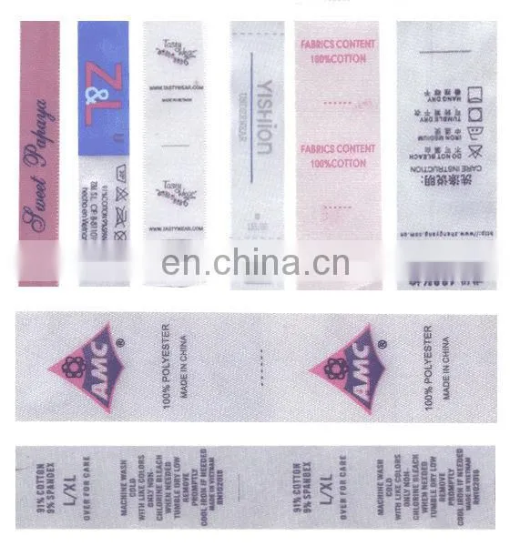 Cheap Clothing Brand Name Label