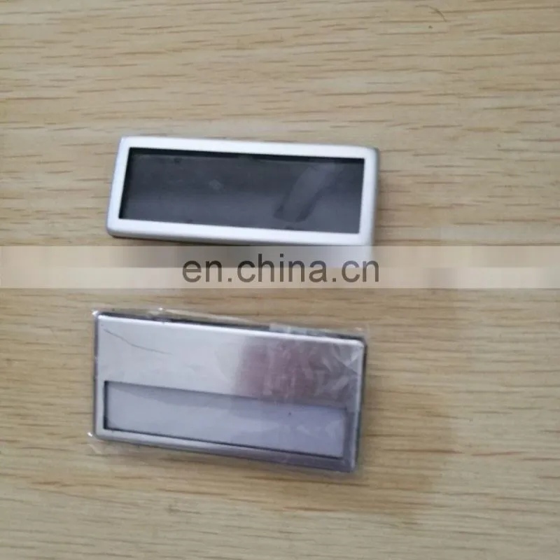 China professional metal name badge