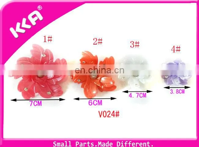 High quality custom design shoes accessories flowers