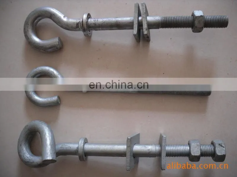 concrete forged eye bolts anchors long eye bolt