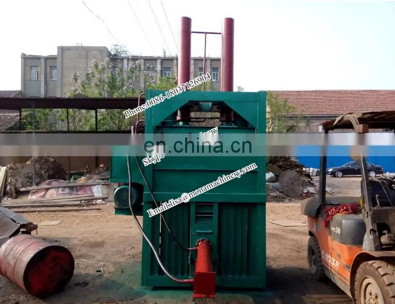 Automatic Hydraulic press packing /PET bottle baling machine / cotton baler machine