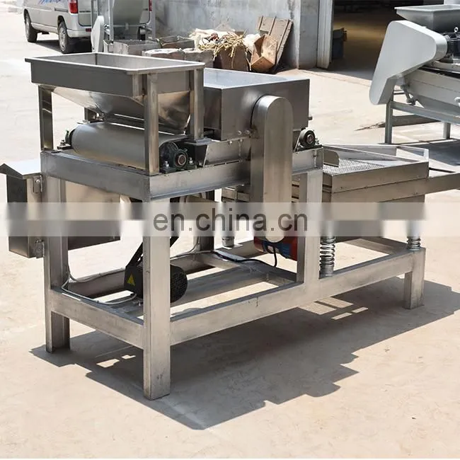 Good Performance Cashew Nut Crushing Machine peanut shred machine