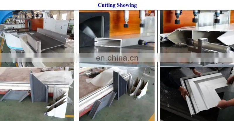 Aluminum Curtain Wall Double Head Precision Cutting Saw