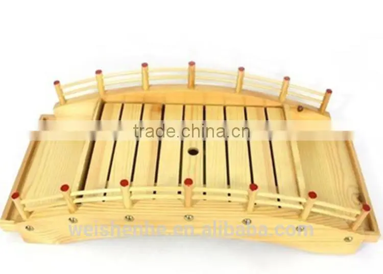 Sushi wooden Bridge