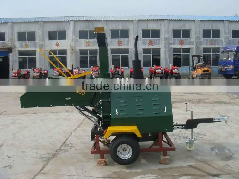 Self-powered Wood Chipper