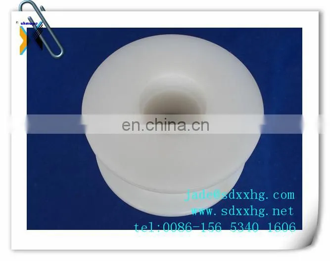 plastic sprocket wheel idler pulley / Custom UHMW PE Plastic Cable Pulley