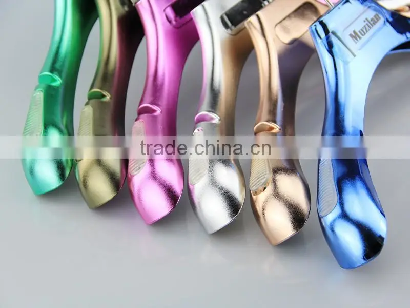 HA6956 different color hanger strong ABS plastic electroplated hanger