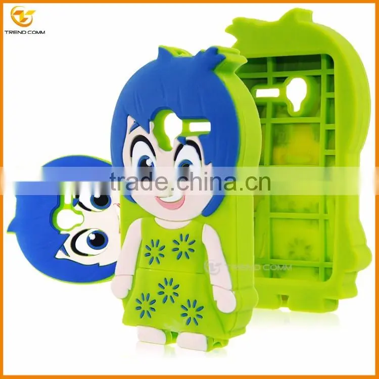 new fashion cute little girls silicon soft cover case for alcatel