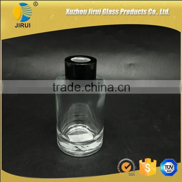 3oz 90ml clear round empty glass diffuser bottles