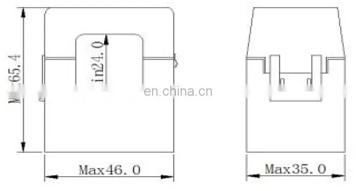 Non-invasive AC New Sensor Split Core Current Transformer