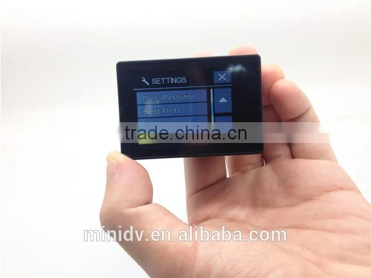 high speed class 10 tf card required 4k sport wifi action camera with 170 degree wide angle lens, record up to 60fps at 1080p