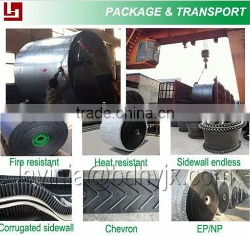800mm width Corrugated Sidewall Conveyor Belt