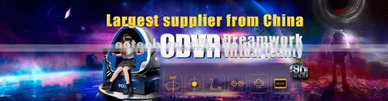 360 Rotating 9D VR Cinema Virtual Reality 9D Cinema Equipment