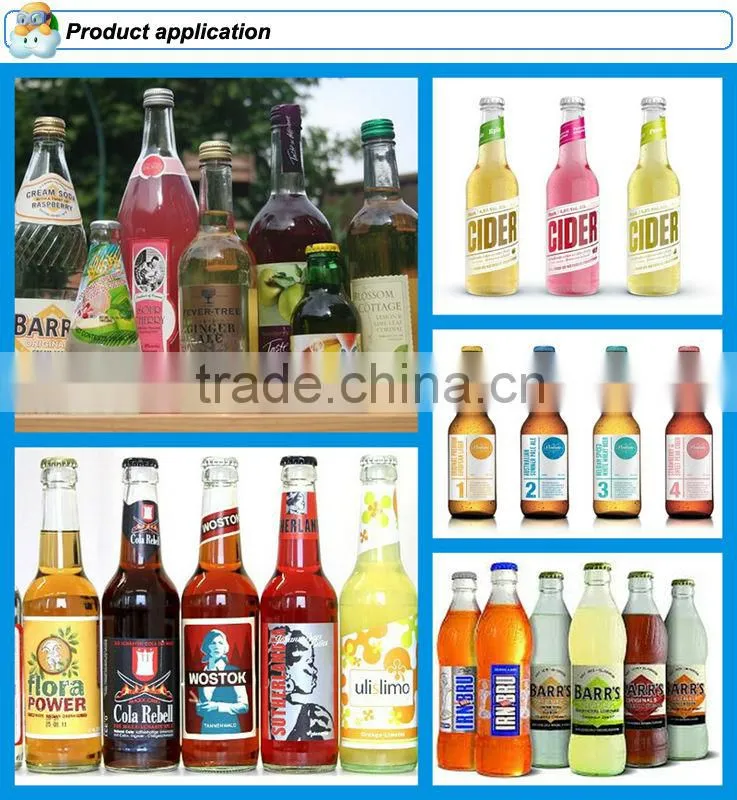 3000 bottles per hour automatic glass bottle beer filling machine/Bottling plant