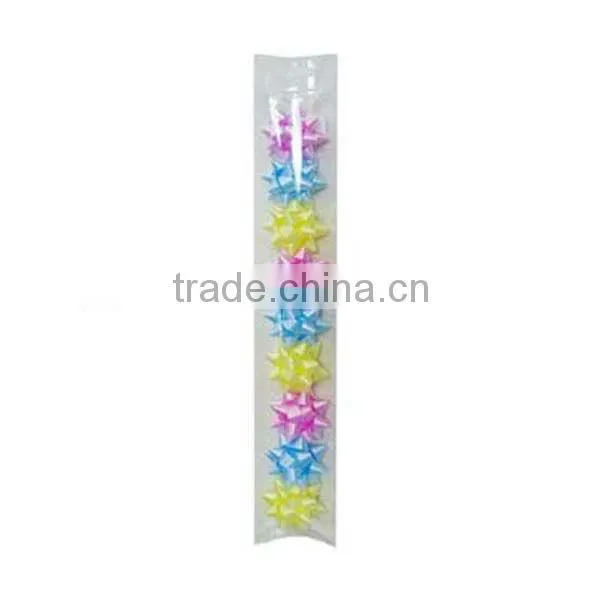 PP ribbon gift decoration packing christamas promotional star bow