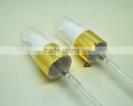 18/415 shiny golden lotion pump,cream pump