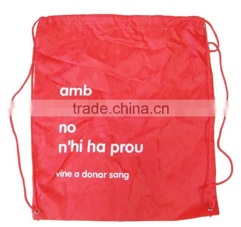 Hottest cheap custom drawstring bag
