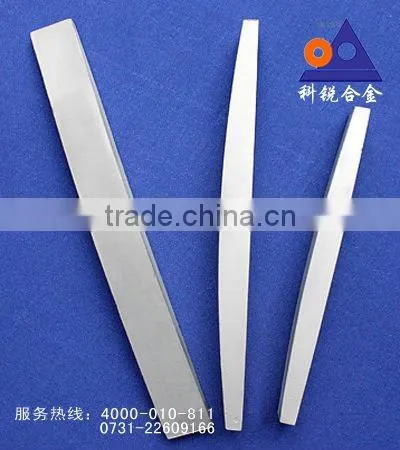 tungsten carbide bar & strips for sand-making machine