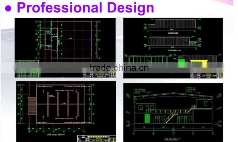 Steel structure workshop building design and manufacturer