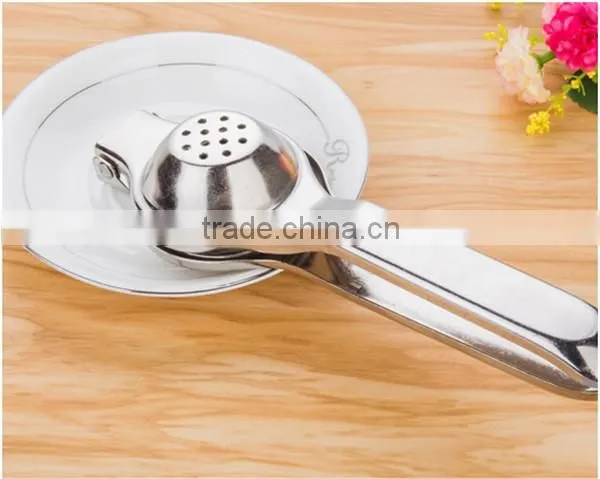 Food grade stainless steel manual lemon juicer