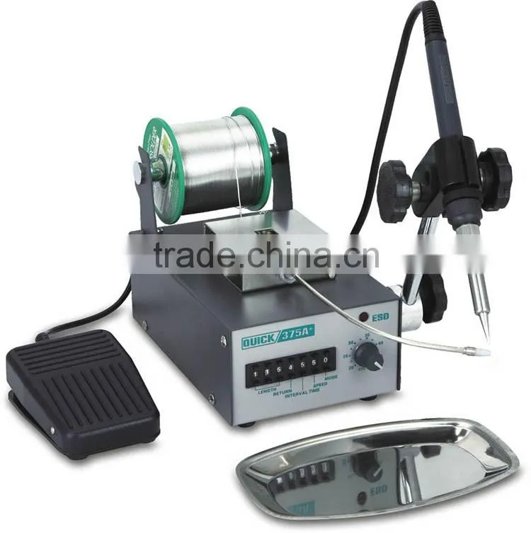 2016 quick 375A+ solder wire dispenser for welding station