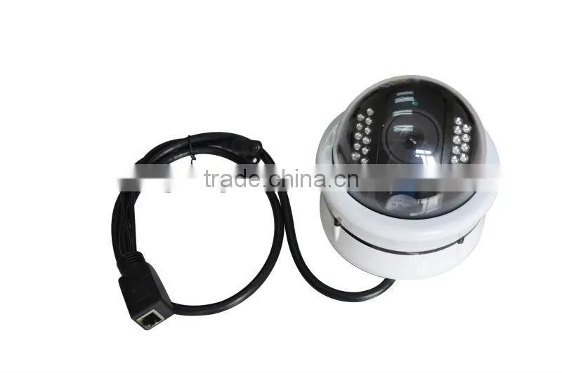 New design H.264 full hd ip dome camera with 1280x720 (Mega Pixels)