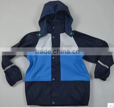 Cute Breathable PU Raincoat Waterproof Rainwear