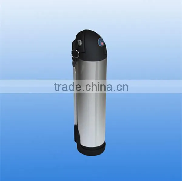 Wholesale water bottle li-ion battery for bike / 8ah 10ah 12ah 15ah 24v 36v bottle battery