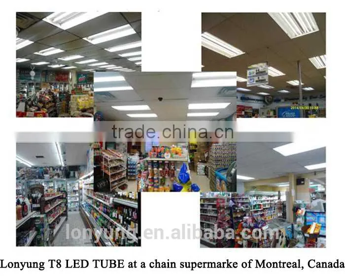 1.2m led tube 120v 277v led tube industrial light T8 6000k 277v