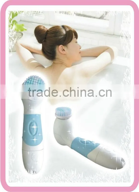 Professional Spa Cleansing System ,Rotating Brush Head for Deep Cleansing and Exfoliation