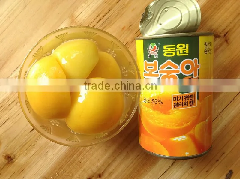 canned yellow peach slices