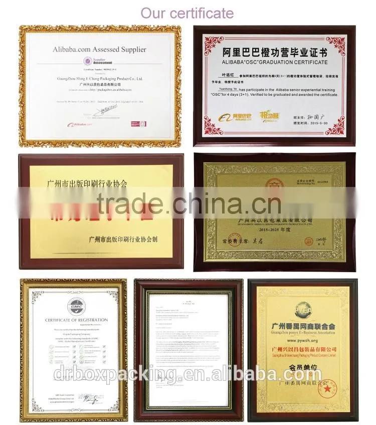 2016 Fancy bag shaped custom logo cardboard printed velvet paper jewelry box/foam inserts for jewelry box