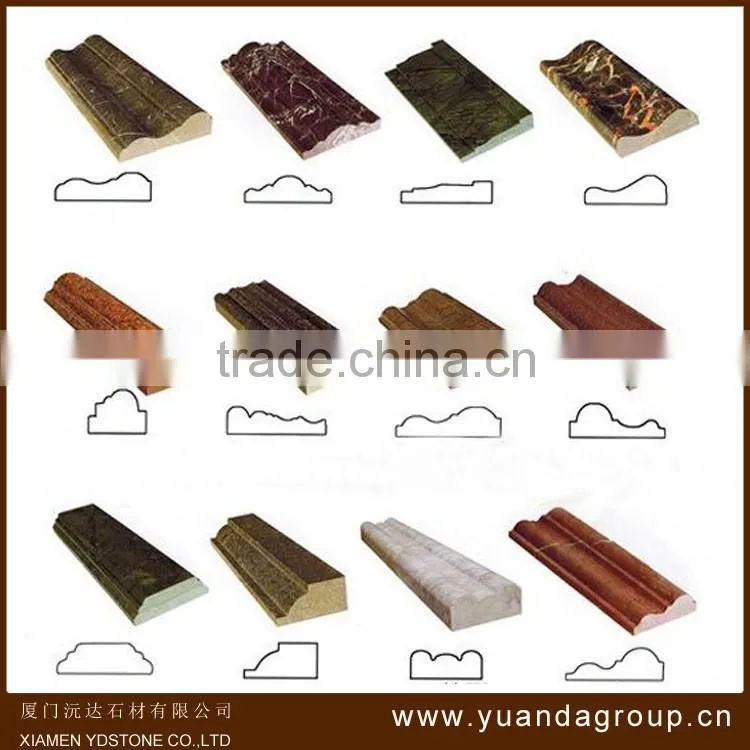 Top level hot selling white marble vertical stairs