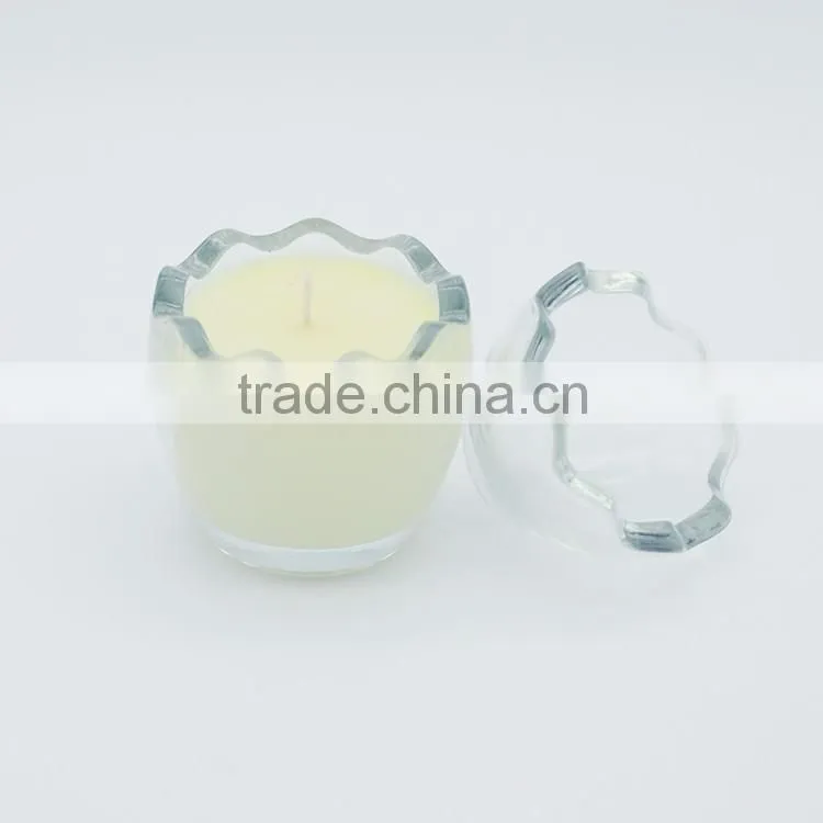 egg shape scented candle/aroma candle/perfume candle