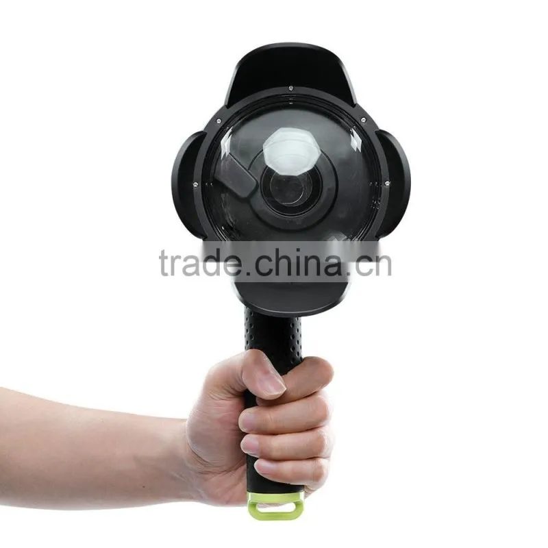 SHOOT New GoPro Waterproof Diving Dome Port with Lens Hood for GoPro Hero 3+/4