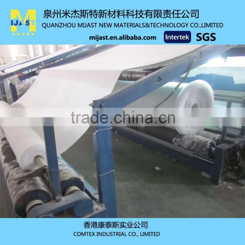 Recycled PET Stitchbond Nonwoven fabric for shopping bags lining