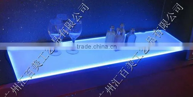 laser engraved LED light guide plate/ light guide panel