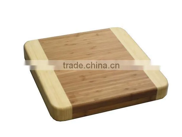 Square bamboo cutting board