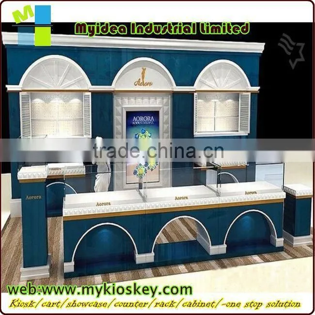 High end fancy jewelry showcase display counter/display cabinet for jewelry (DG-TZ05)