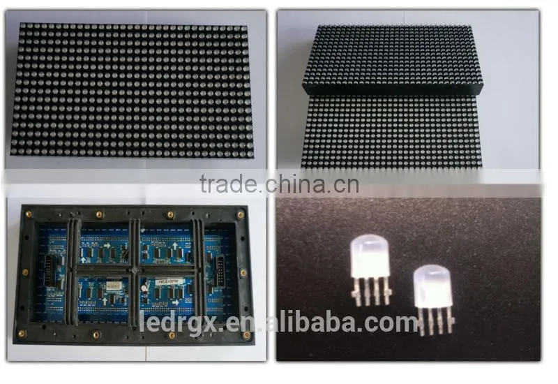 RGX outdoor full color DIP and SMD led module, size256*128, size256*256