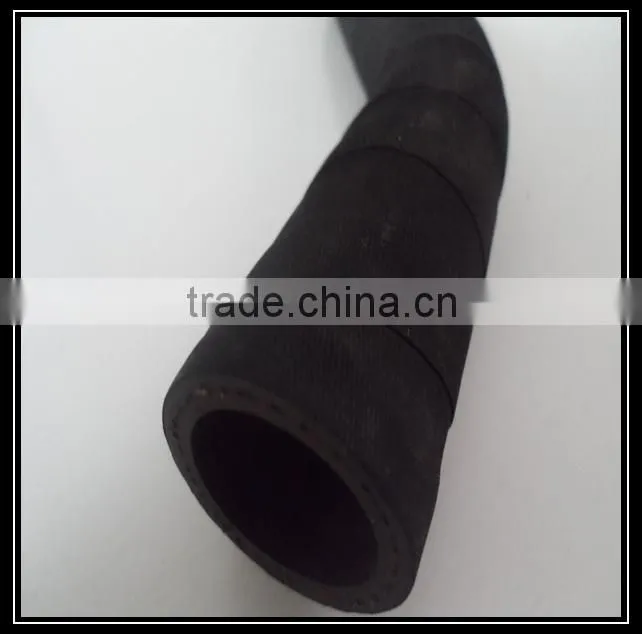 fiber braided rubber hose with good price for sale