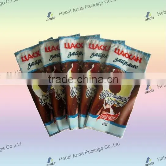 custom printed plastic ice popsicle packaging bags