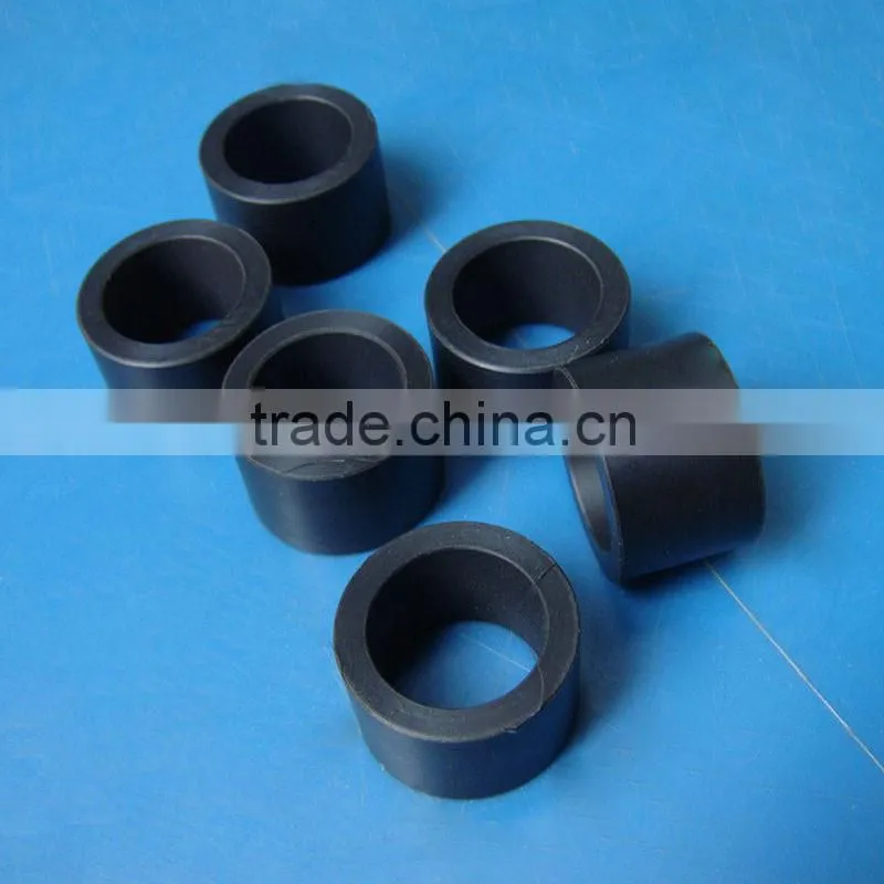 wholesale engineering plastic precision machining custom black small nylon plastic bushing
