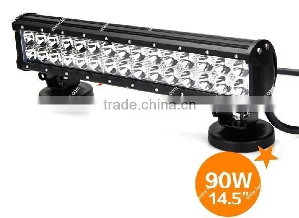 14.5" LED Light Bar Off Road ATV UTV Truck Lights 90W Off Road LED Light Bar