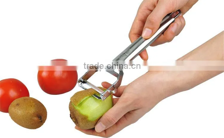S/S 17.5*6.5*1.5 Hot sale kitchen tools stainless steel peeler/potato peeler/apple peeler/fruit peeler slicer