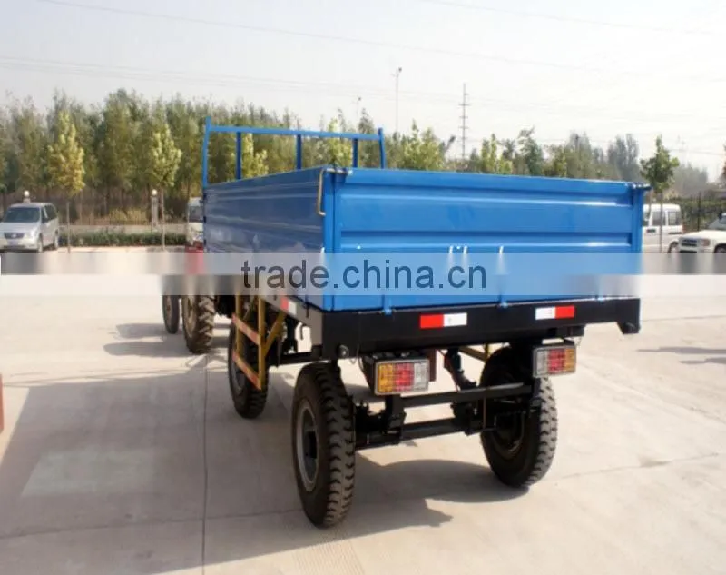 3 ton trailer with crane tractor trailer
