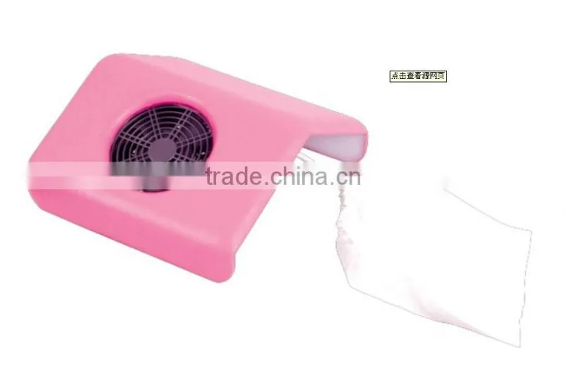 220V Nail Art Dust Suction Collector Manicure Filing Acrylic UV Gel Tip Machine